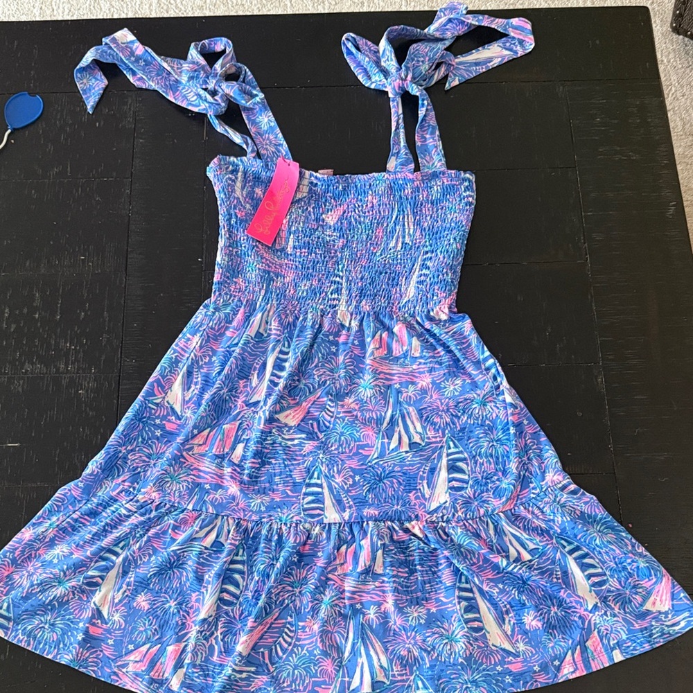 Lilly Pulitzer Sailboat Print Dress